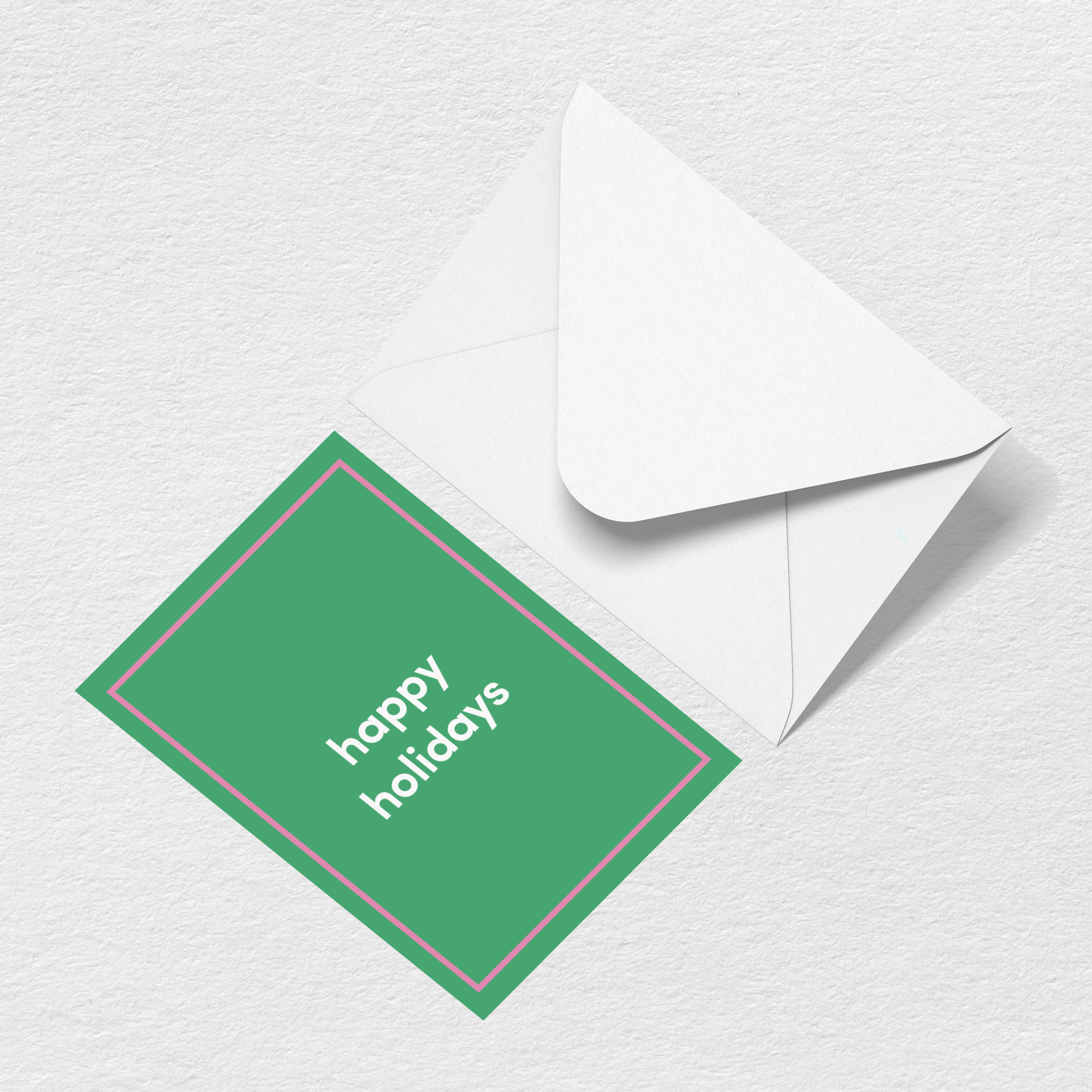 Happy Holidays Greeting Card U7