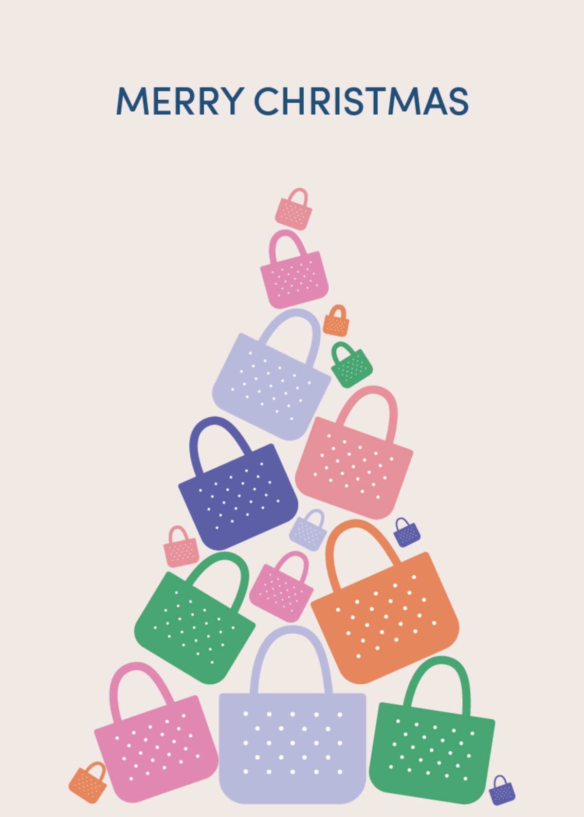 Merry Christmas Greeting Card D0
