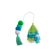 Bauble - Seaweed Double Tassel Y7