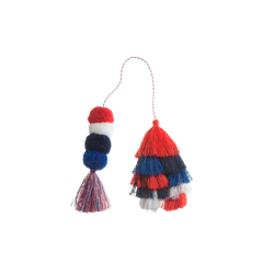 Bauble - Usa Double Tassel D0