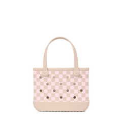 Bitty - Checkered Linen/ Pink Marshmallow I8