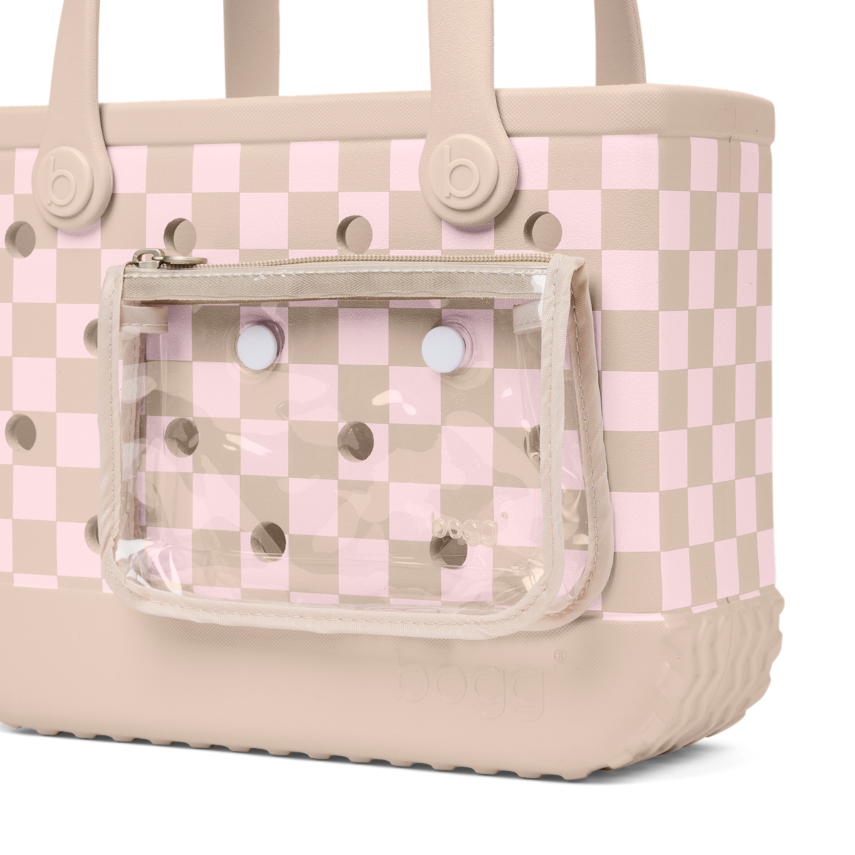 Bitty - Checkered Linen/ Pink Marshmallow I8