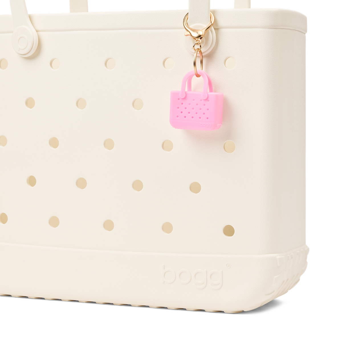 Tiny Tote Keychain - Pink Taffy W6