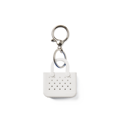 Tiny Tote Keychain - For Shore White I4