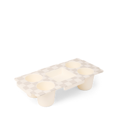 Top o' the to Ya - Checkered Coconut/Mushroom S8