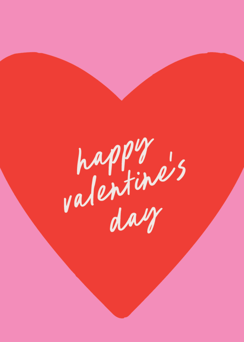 Happy Valentine's Day Greeting Card G6