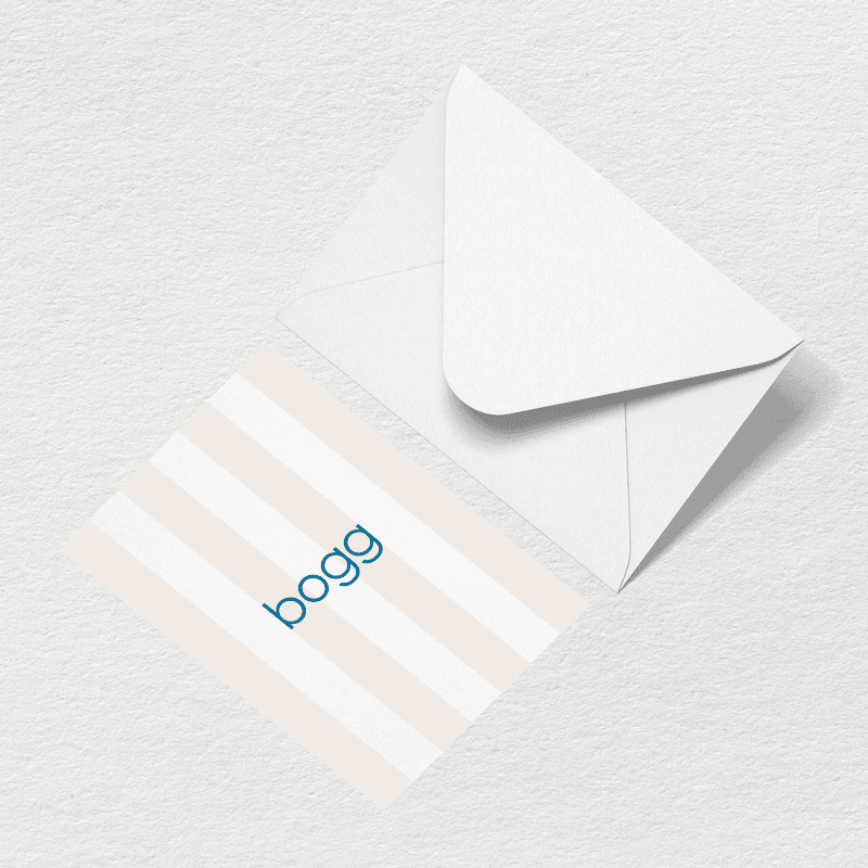 Stripes Greeting Card F6