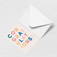 Congratulations Greeting Card M7