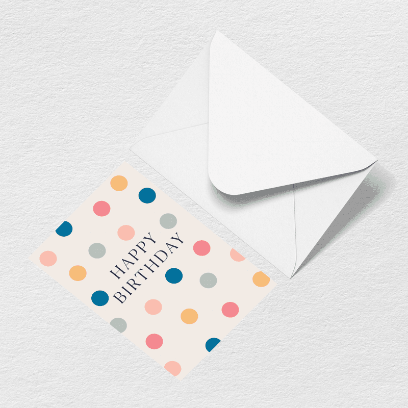 Happy Birthday Greeting Card J5