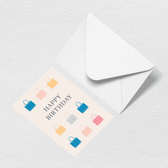 Happy Birthday Totes Greeting Card T4