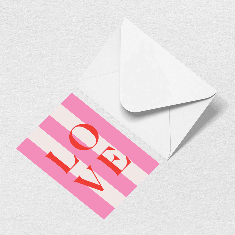Love Greeting Card V4