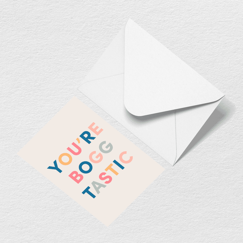 You're Boggtastic Greeting Card V9