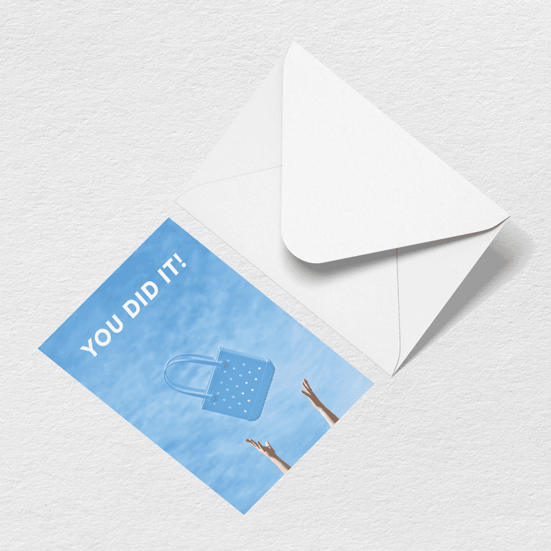 Graduation You Did It Greeting Card X8
