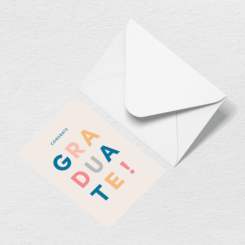 Graduation Graduate Greeting Card C1